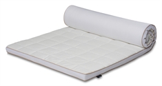 Topmatras - 90x200 cm 5 cm hoog - NASA Memory Foam - Borg Living - Ergonomisch topmatras